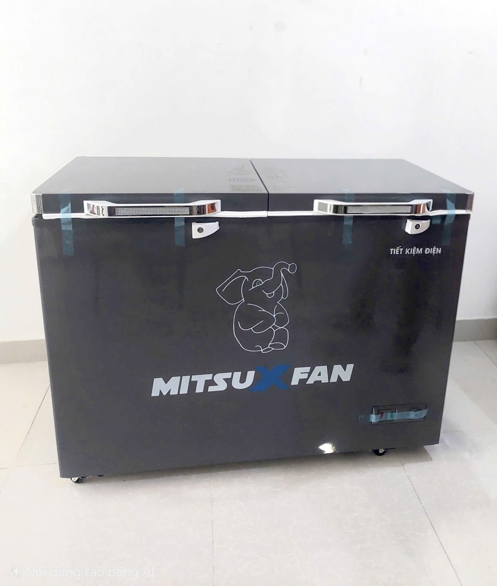 Tủ đông 1 ngăn MITSUXFAN MF1-4066EPW - lòng tủ Inox - dàn lạnh đồng