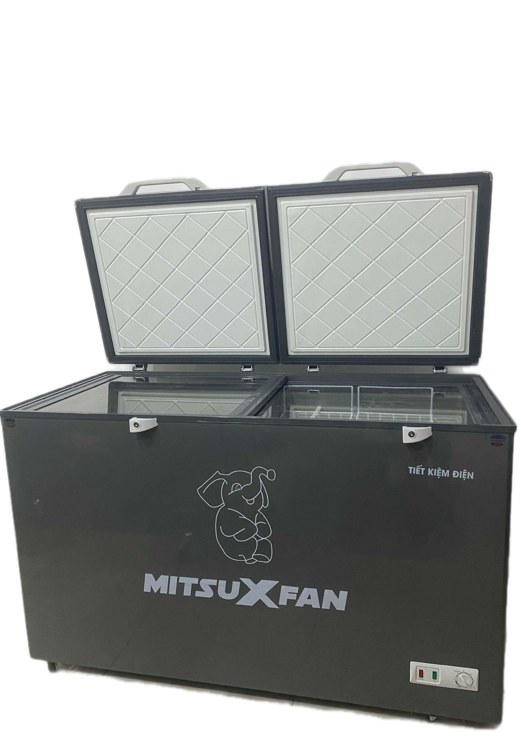 Tủ đông 1 ngăn MITSUXFAN MF1-4066EPW - lòng tủ Inox - dàn lạnh đồng