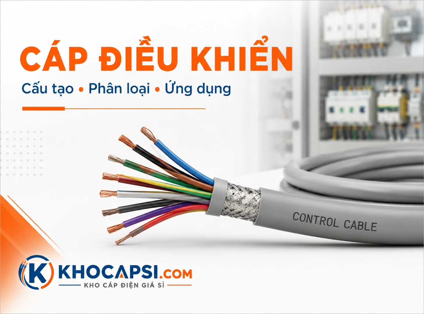 Cáp Điều Khiển Là Gì? Cấu Tạo, Phân Loại Và Ứng Dụng
