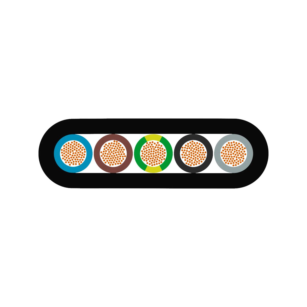 Cáp Dẹt Thang Máy LAPP ÖLFLEX LIFT F PVC