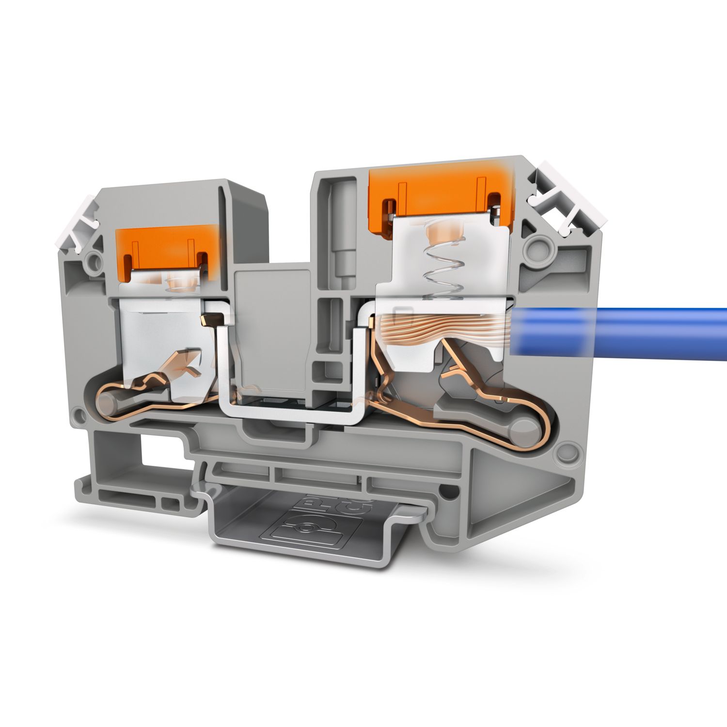 Terminal Block Phoenix Contact XTV 10 – Cầu Đấu Push-X Ngang 10mm²