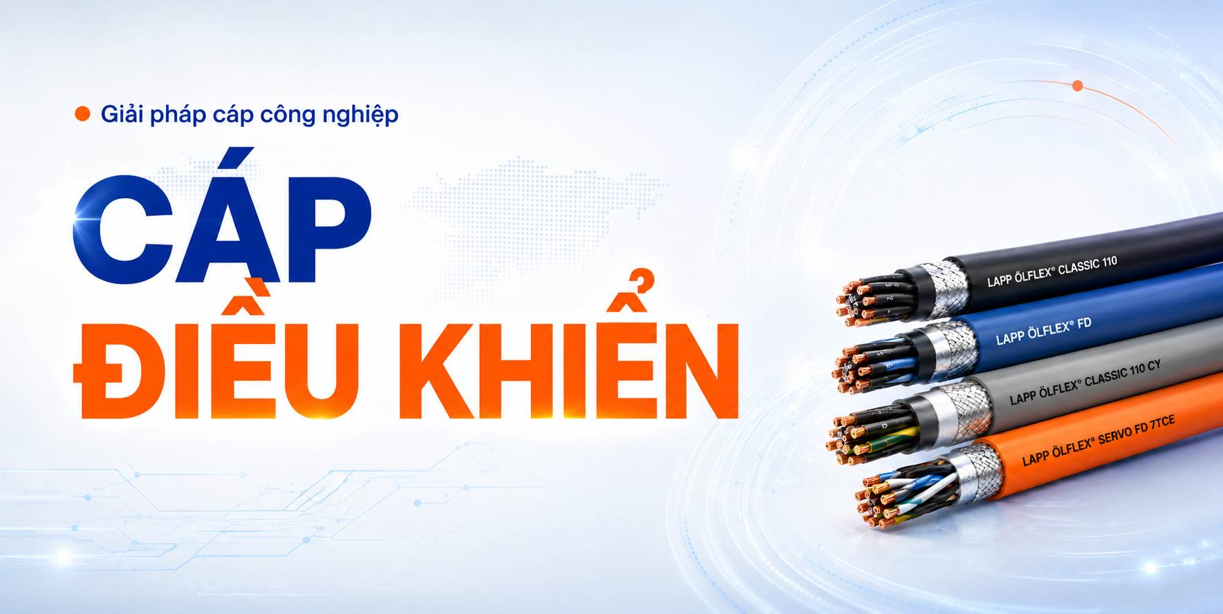 Banner cáp điều khiển