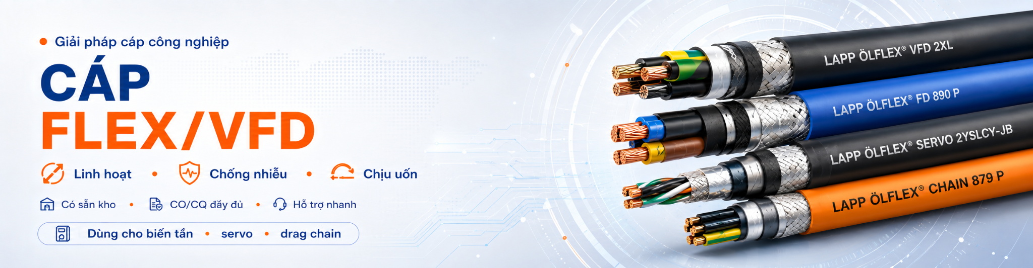 Banner Cáp Flex/VFD