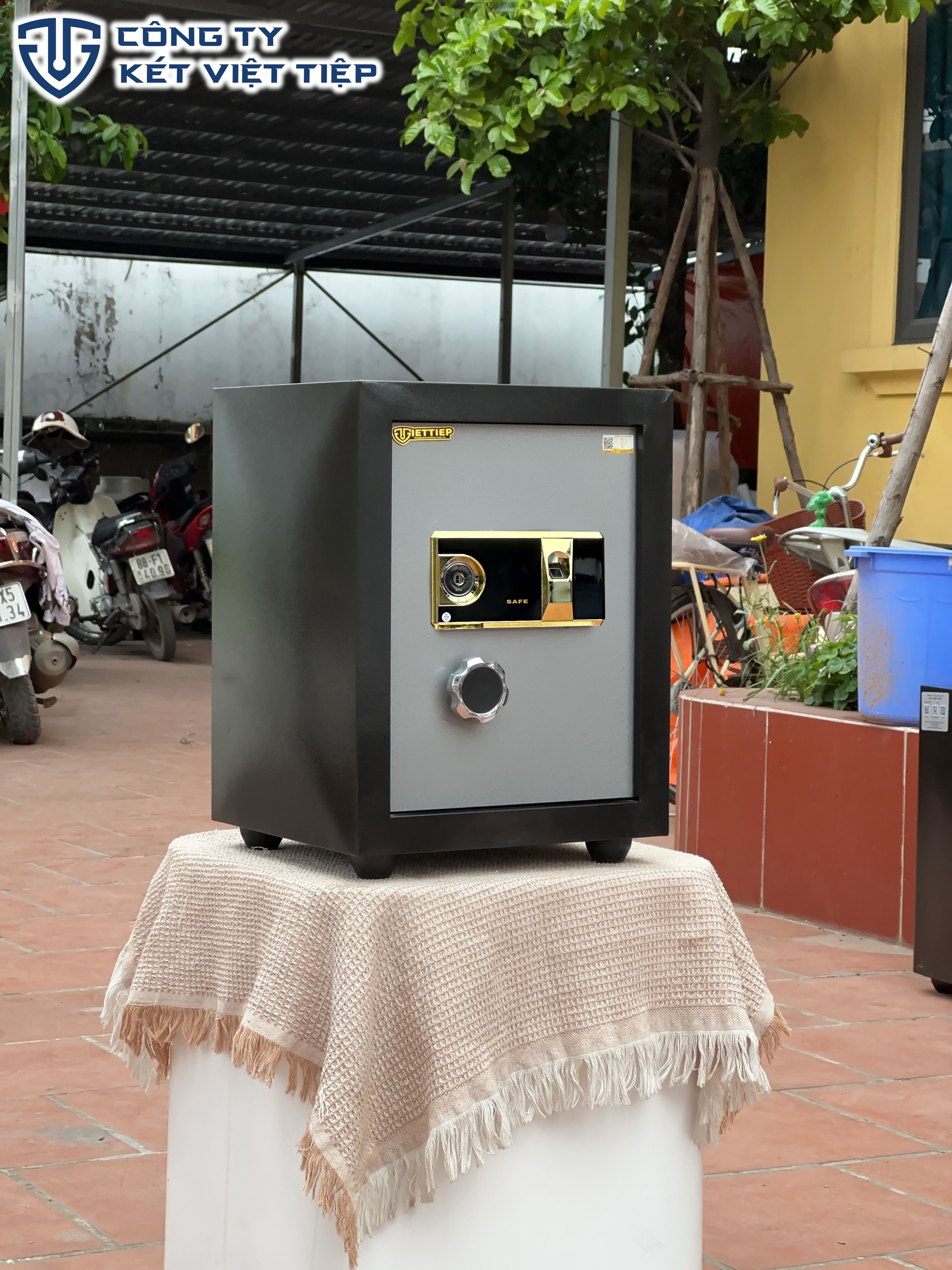 Két Sắt KR50 FG - Vân Tay