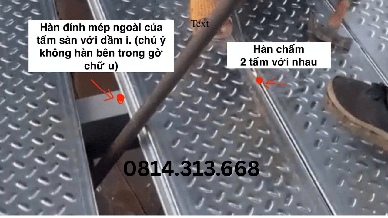 Tấm Thép Làm Sàn Tầng 2 – Giải Pháp Không Cần Đổ Bê Tông
