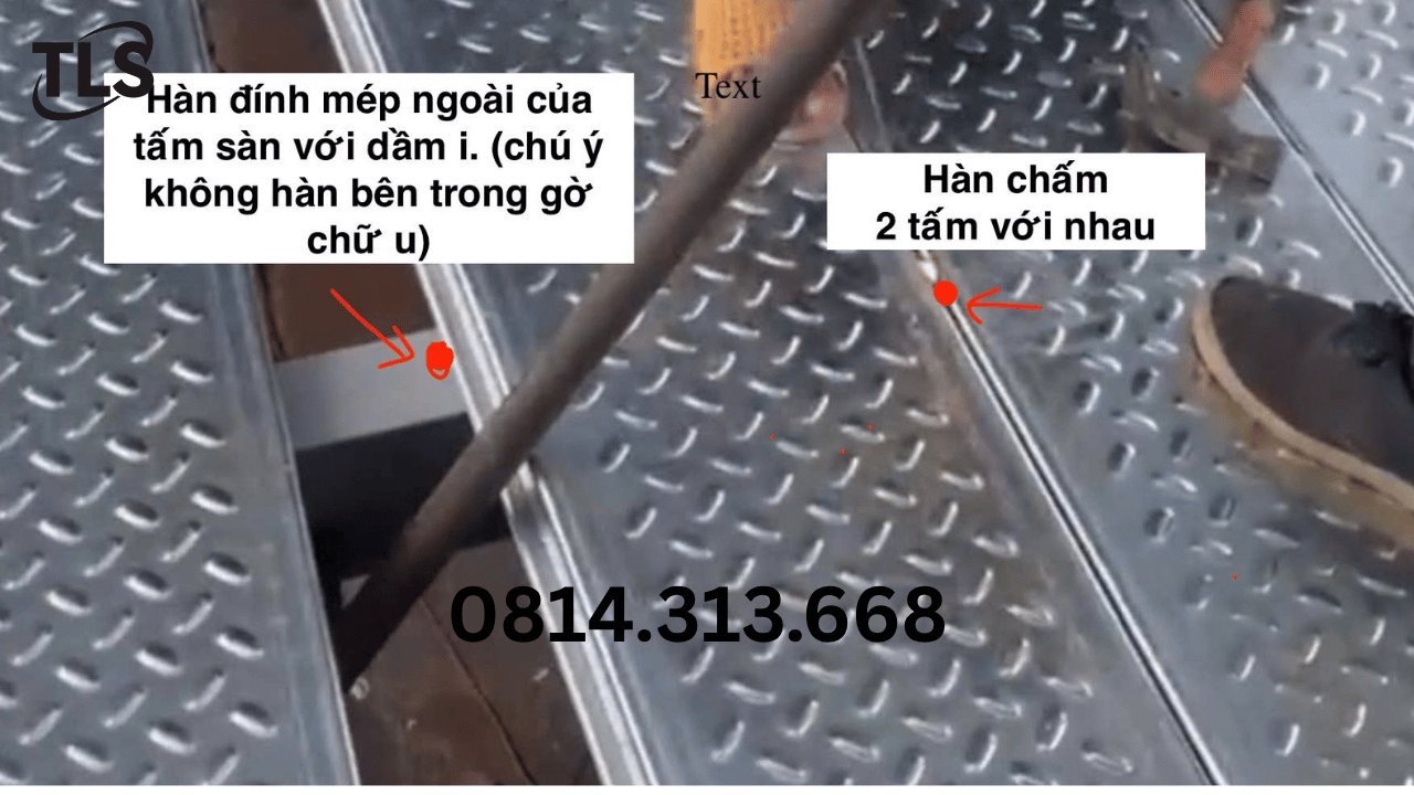 Tấm Thép Làm Sàn Tầng 2 – Giải Pháp Không Cần Đổ Bê Tông