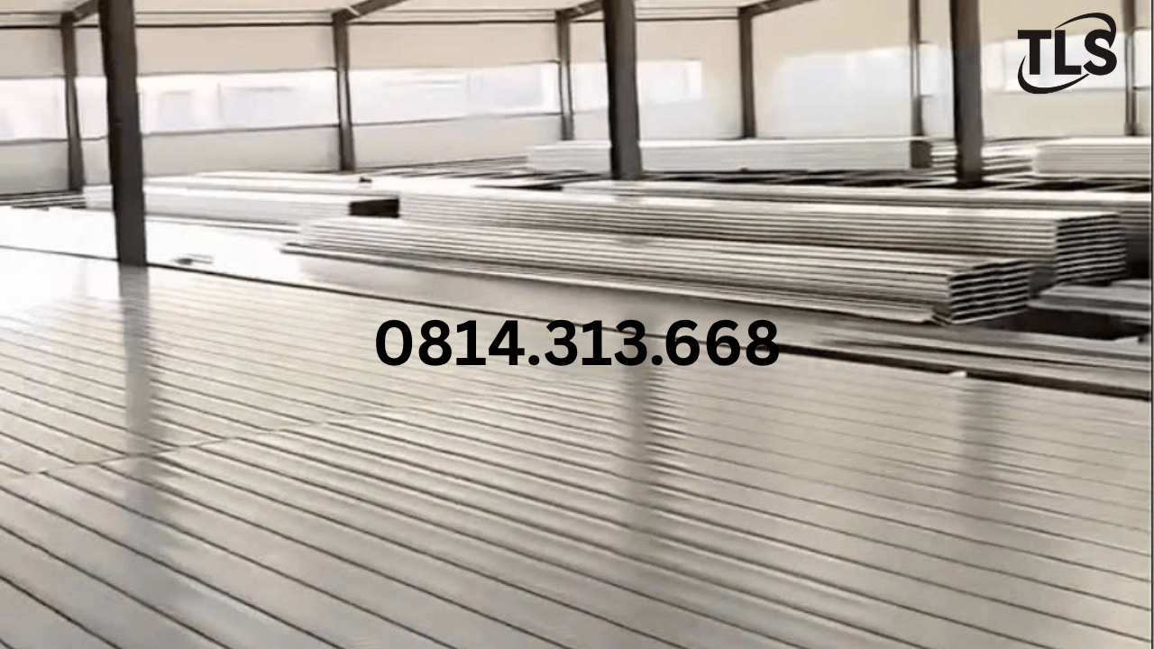 Tấm Thép Làm Sàn Nhà Xưởng – Giải Pháp Làm Sàn Tầng 2 Không Cần Đổ Bê Tông