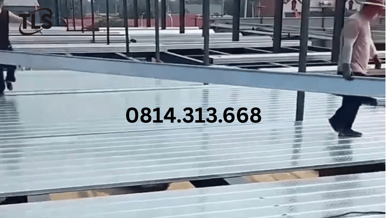 Tấm Thép Làm Sàn Tầng 2 – Giải Pháp Không Cần Đổ Bê Tông