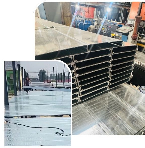 Sàn thép lắp ghép không cần đổ bê tông