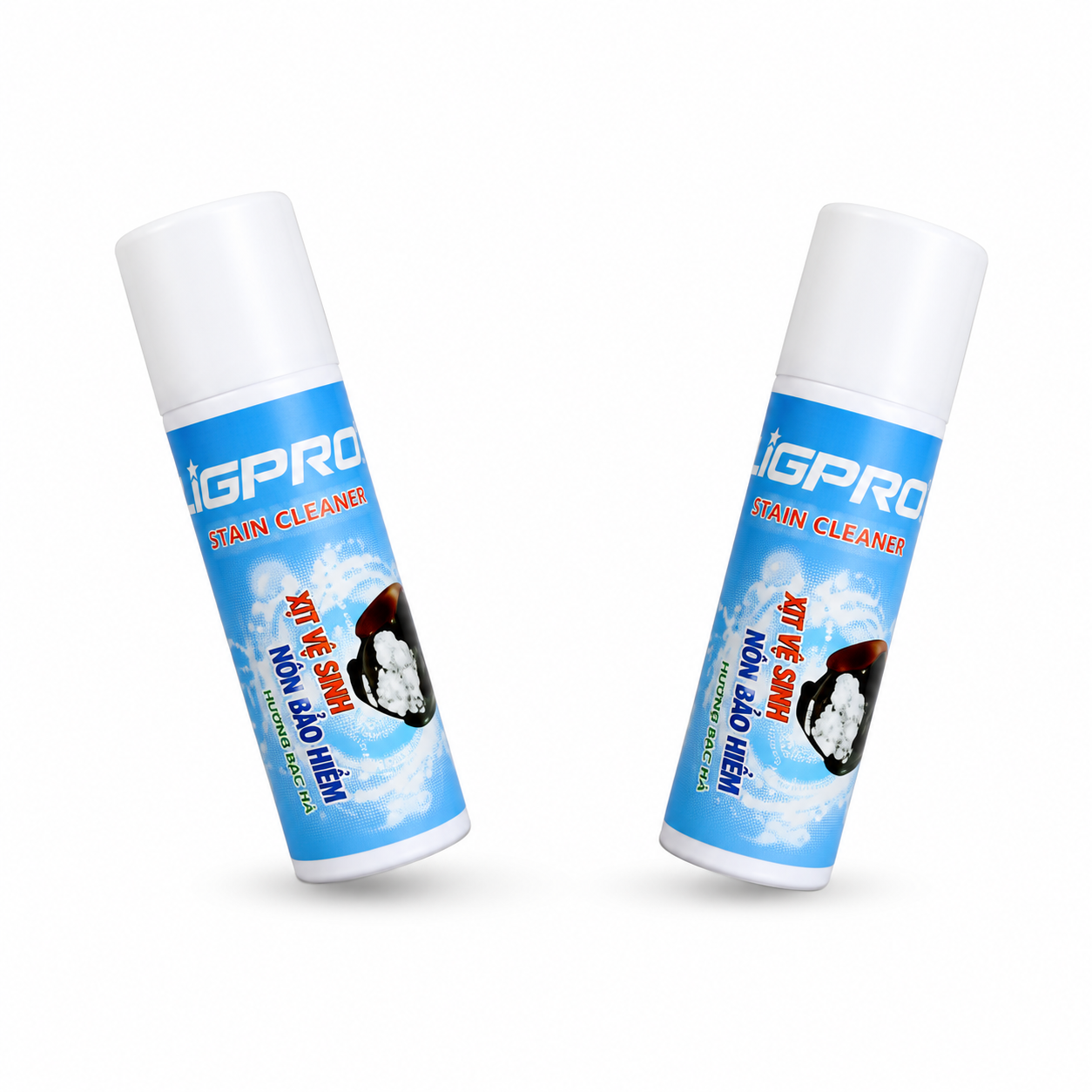 XỊT VỆ SINH NÓN BẢO HIỂM LIGPRO HƯƠNG BẠC HÀ