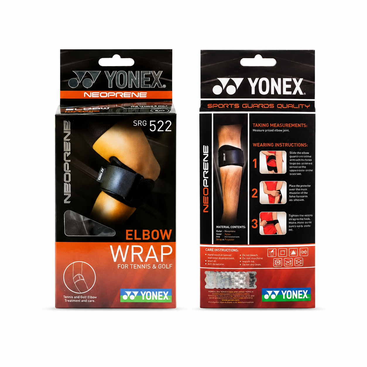 ĐAI QUẤN HỖ TRỢ KHUỶU TAY YONEX SRG 522 NEOPRENE CHUYÊN TENNIS / GOLF