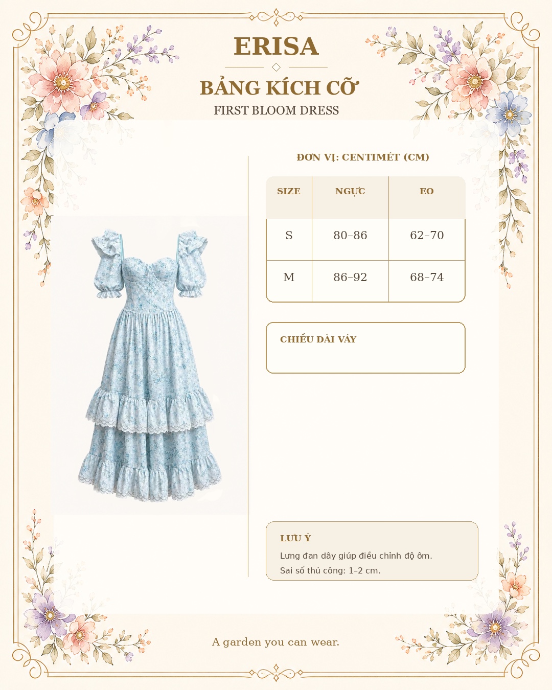 FIRST BLOOM DRESS