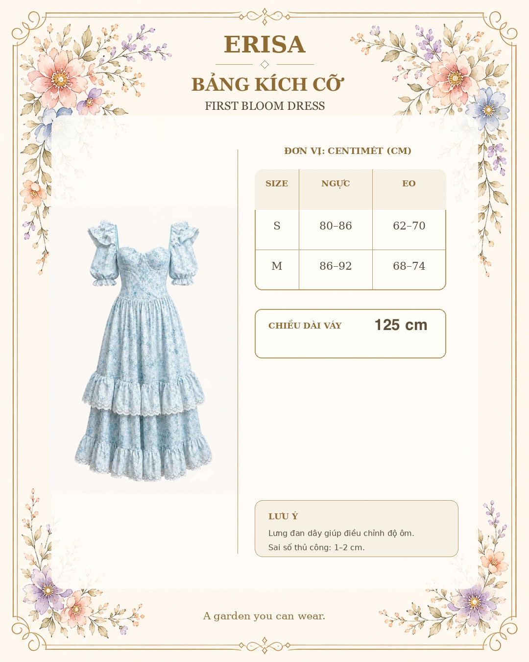 FIRST BLOOM DRESS