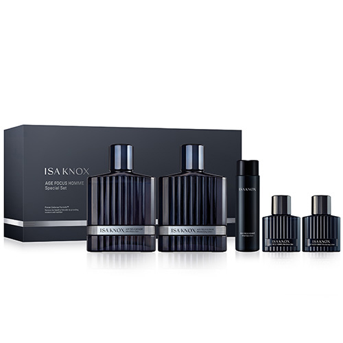 Bộ Dưỡng Da Chống Lão Hóa Cao Cấp Cho Nam Isa Knox Age Focus Homme Special Set