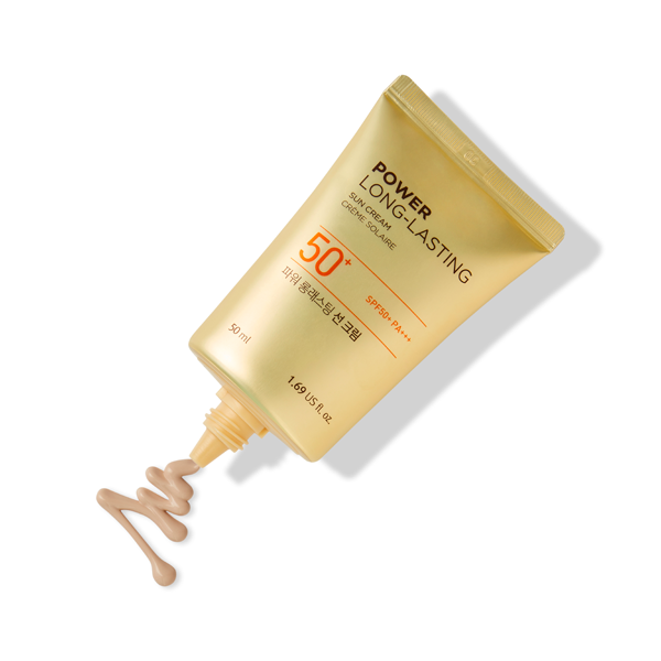 Kem Chống Nắng Lâu Trôi & Hiệu Chỉnh Tông Da The Face Shop Natural Sun Eco Power Long-Lasting Sun Cream SPF50+ PA+++