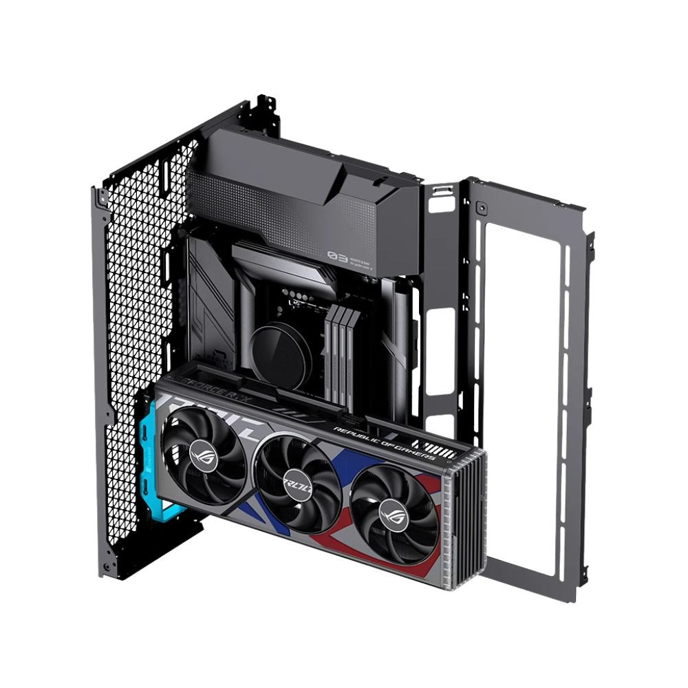 BỘ DỰNG VGA JONSBO A50 PCIE 5.0 GREY (MÀU XÁM/ RISER 175MM/ KHUNG HỢP KIM NHÔM)