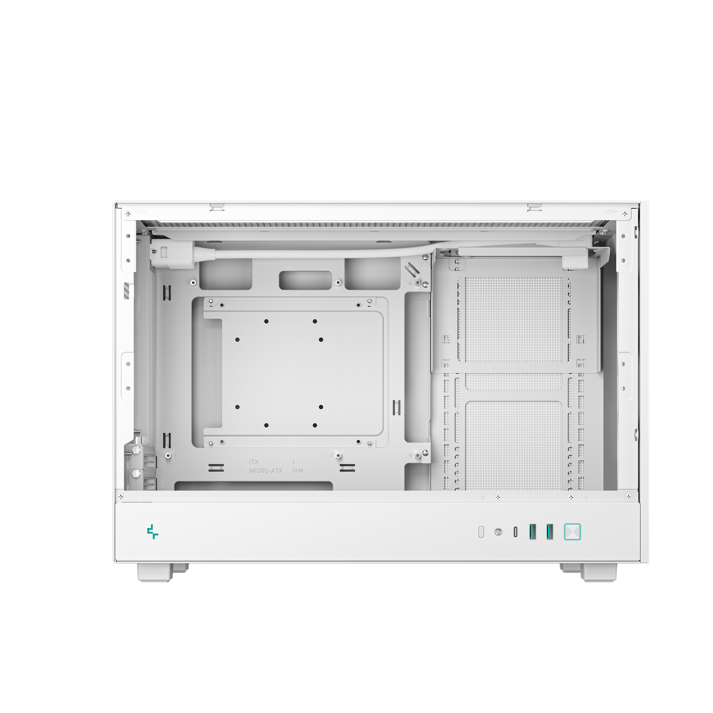 VỎ CASE DEEPCOOL CH260 WH (MÀU TRẮNG/ M-ATX)