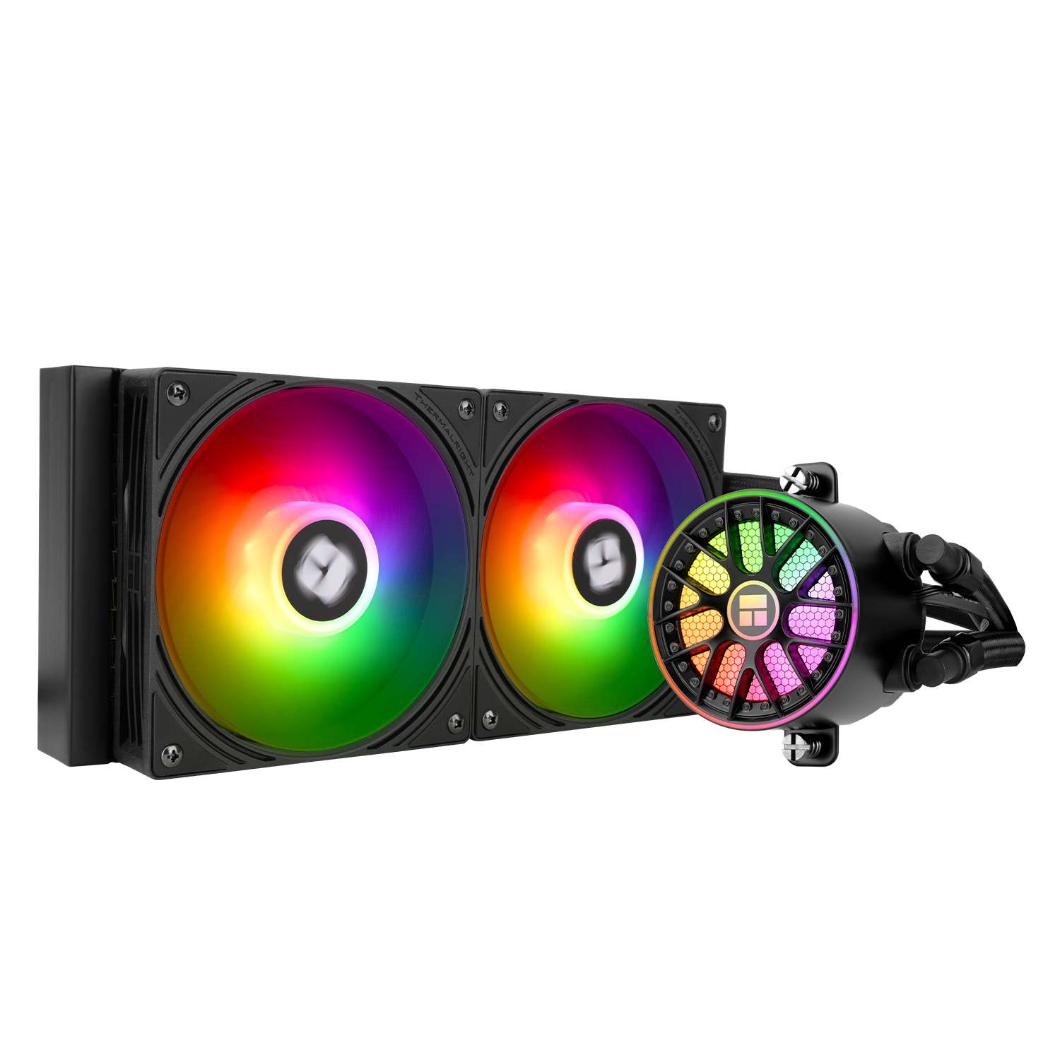 TẢN NHIỆT NƯỚC AIO THERMALRIGHT AQUA ELITE 240 V6 BLACK ARGB (MÀU ĐEN/ 240MM)