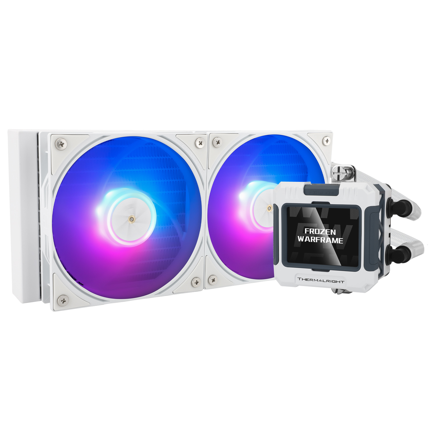 TẢN NHIỆT NƯỚC AIO THERMALRIGHT FROZEN WARFRAME 240 ARGB WHITE (MÀU TRẮNG/ MÀN HIỂN THỊ LCD)