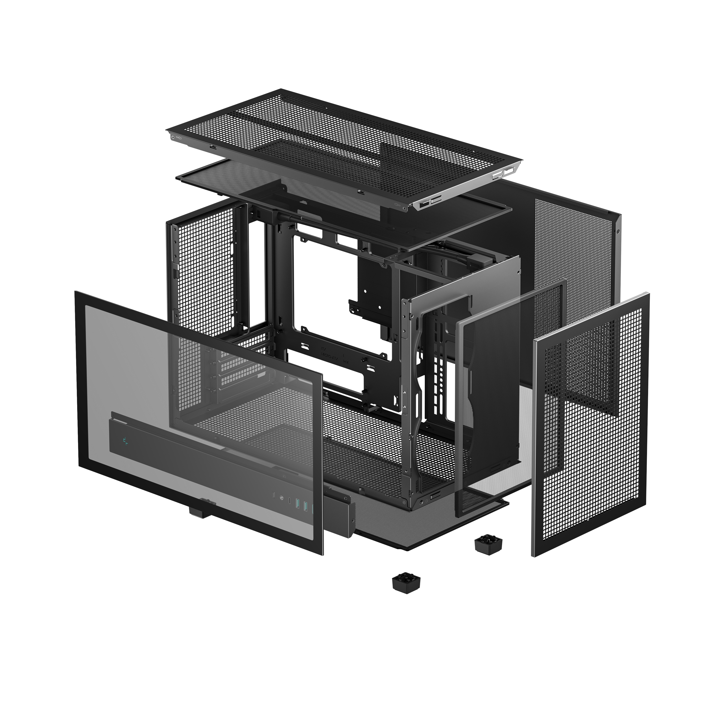 VỎ CASE DEEPCOOL CH260 (MÀU ĐEN/ M-ATX)