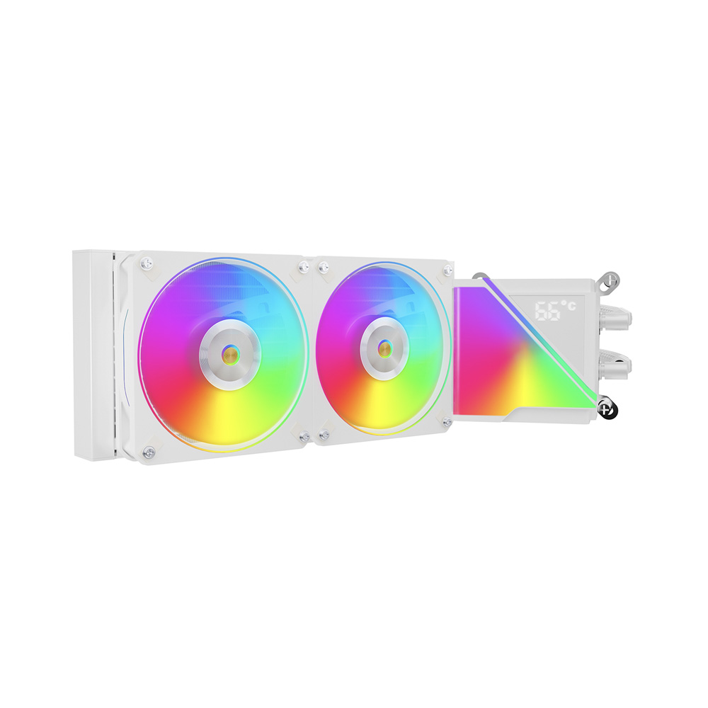 TẢN NHIỆT AIO JUNGLE LEOPARD STELLAR REALM 240 WHITE (MÀU TRẮNG/ DIGITAL/ LED ARGB)