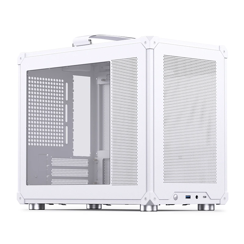 VỎ CASE JONSBO C6 MAX WHITE (MINI TOWER/ MÀU TRẮNG)