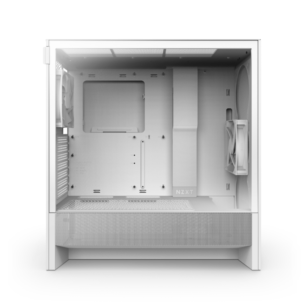 VỎ CASE MÁY TÍNH NZXT H5 FLOW (V2) ALL WHITE (MÀU TRẮNG/ ATX/ MID TOWER/ CC-H52FW-01)