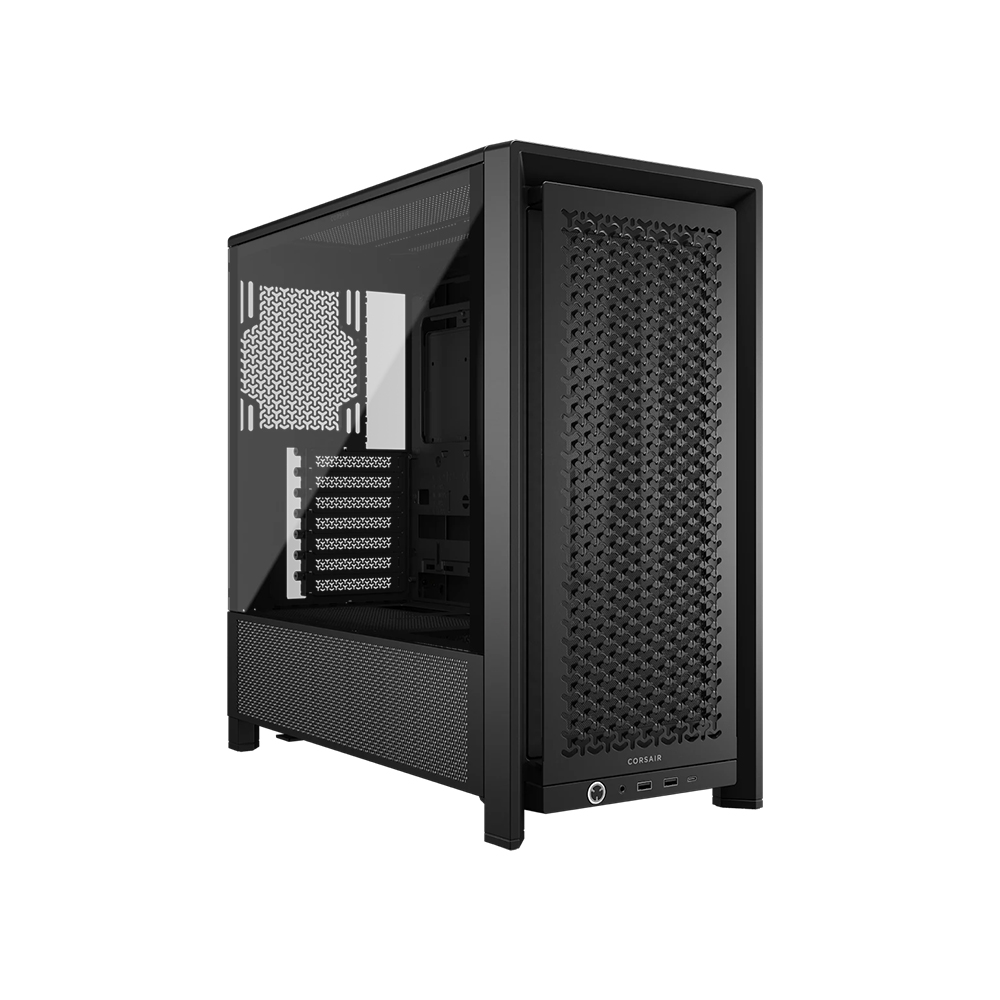 VỎ CASE CORSAIR FRAME 4000D BLACK (MÀU ĐEN/ MID TOWER/ ATX/ USB-C)