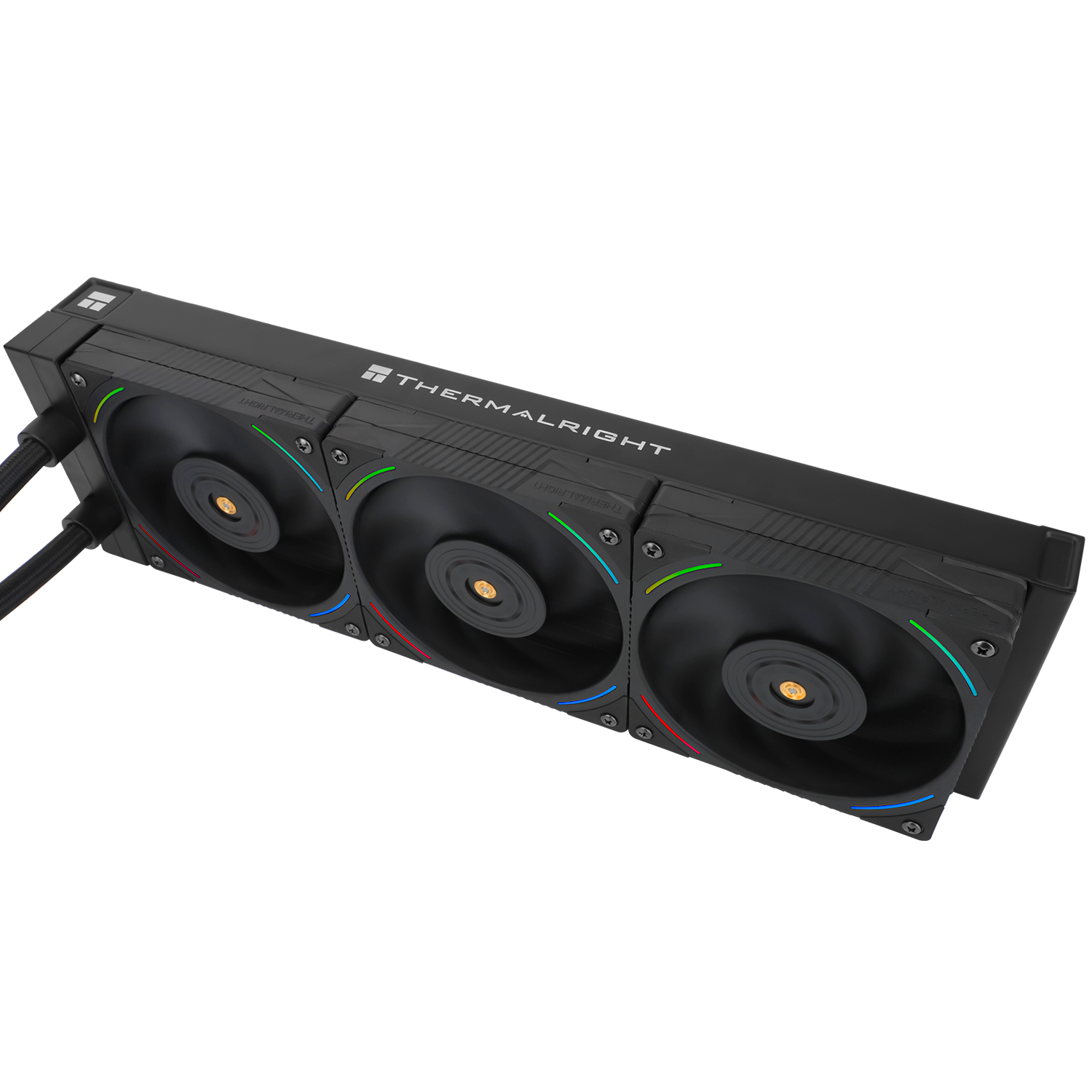 TẢN NHIỆT NƯỚC THERMALRIGHT HYPER VISION 360 ARGB BLACK (MÀU ĐEN/ MÀN HIỂN THỊ LCD)