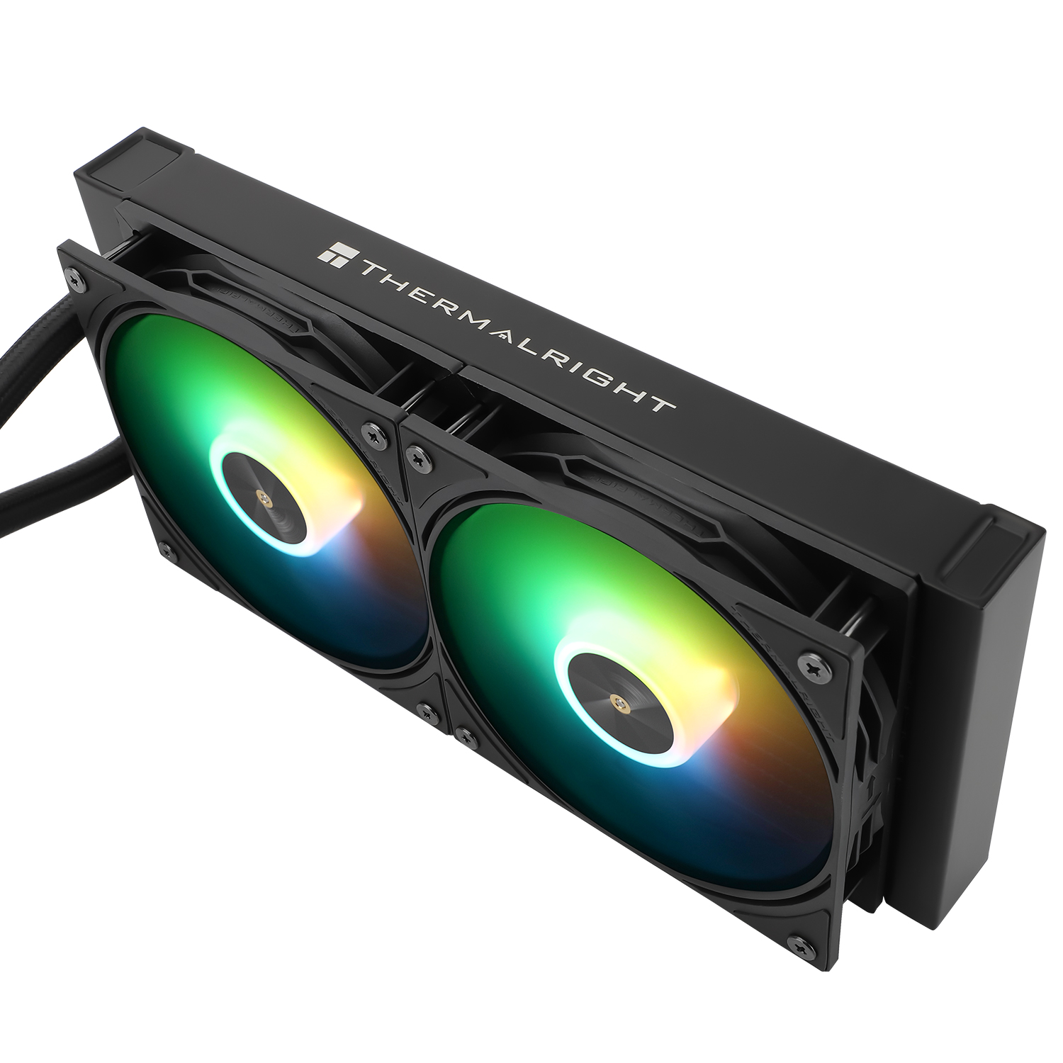 TẢN NHIỆT NƯỚC AIO THERMALRIGHT FROZEN WARFRAME 240 BLACK ARGB (MÀU ĐEN/ MÀN HIỂN THỊ LCD)