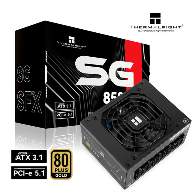 NGUỒN THERMALRIGHT TR-SGFX850 (MÀU ĐEN/ CHUẨN SFX/ FULL MODULAR/ 850W)