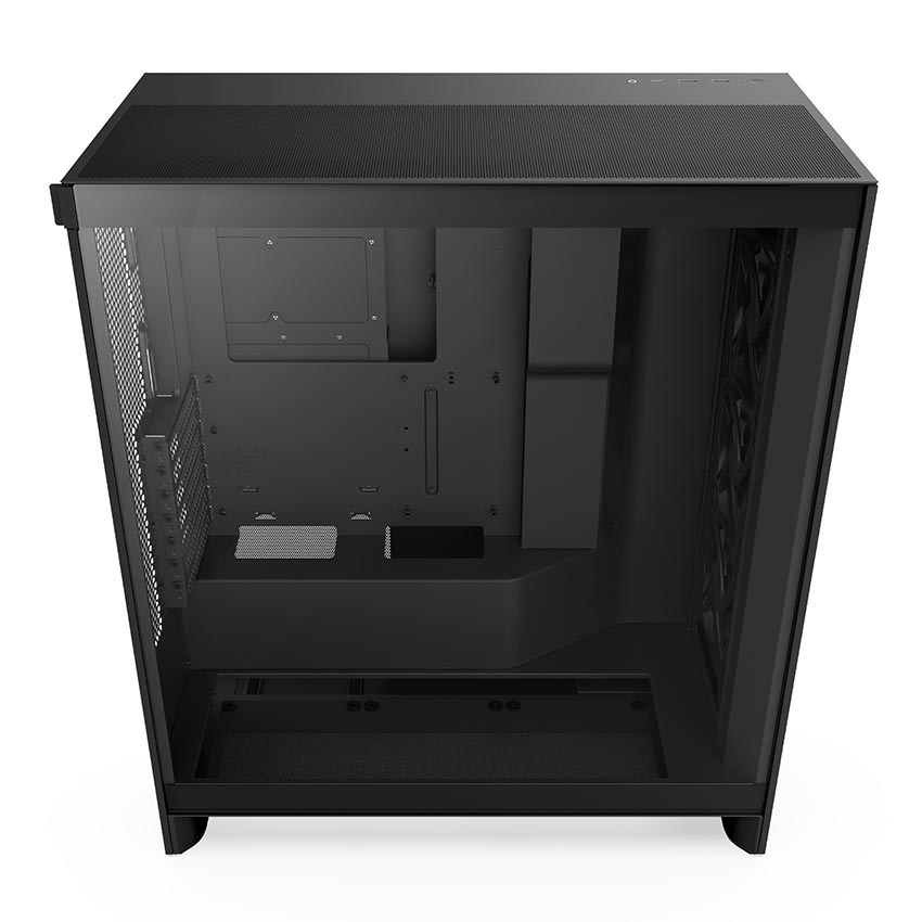 VỎ CASE MÁY TÍNH NZXT H7 FLOW (V2) ALL BLACK (MÀU ĐEN/ ATX/ MID TOWER/ CM-H72FB-01)
