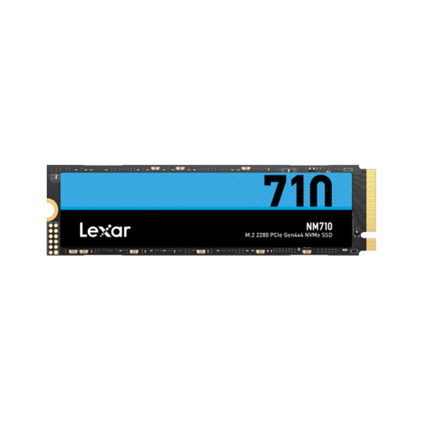 Ổ Cứng SSD Lexar NM710 500GB M.2 2280 PCIe Gen 4×4 NVMe - (5000MB/s – 2600MB/s) (LNM710X500G-RNNNG)