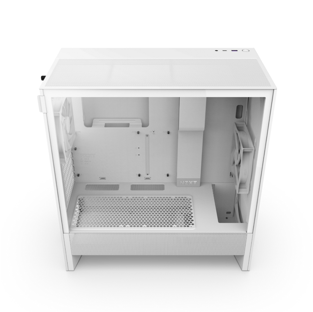 VỎ CASE MÁY TÍNH NZXT H5 FLOW (V2) ALL WHITE (MÀU TRẮNG/ ATX/ MID TOWER/ CC-H52FW-01)
