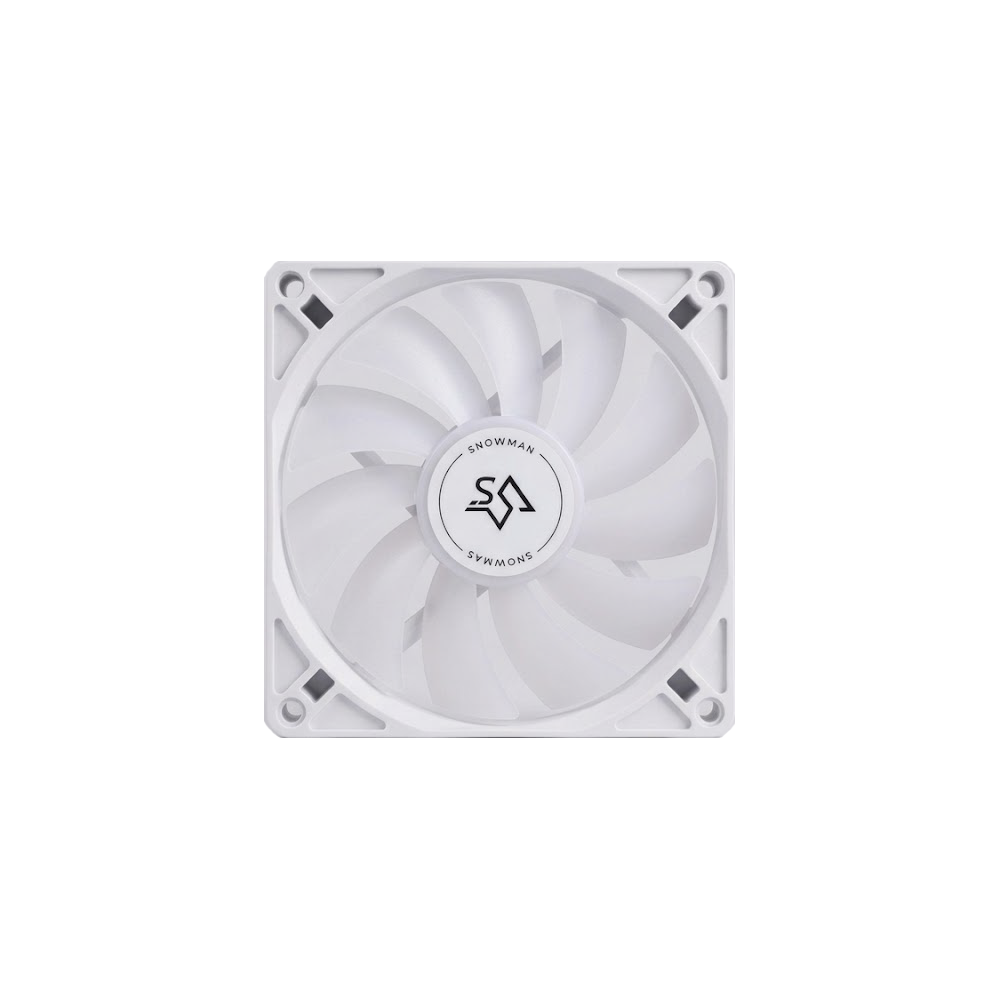 QUẠT TẢN NHIỆT SNOWMAN AF-9015 WHITE (MÀU TRẮNG/ MỎNG 1.5CM)