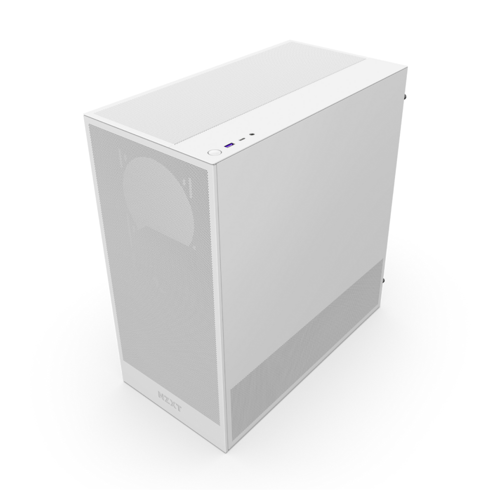 VỎ CASE MÁY TÍNH NZXT H5 FLOW (V2) ALL WHITE (MÀU TRẮNG/ ATX/ MID TOWER/ CC-H52FW-01)