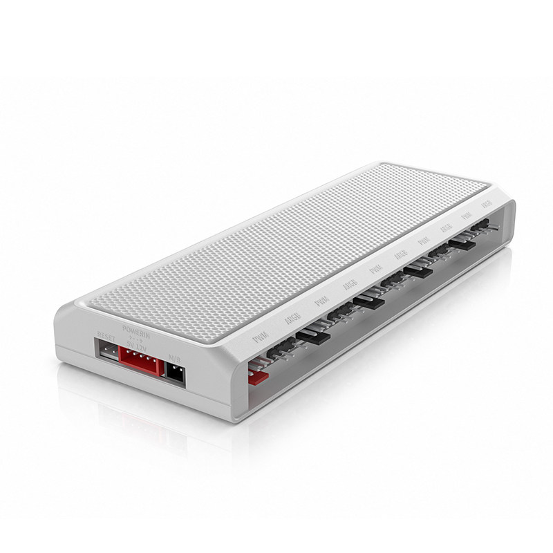 BỘ HUB ĐIỀU KHIỂN QUẠT JUNGLE LEOPARD L10 WHITE (10 CỔNG KẾT NỐI PWM VÀ 5V ARGB/ NGUỒN SATA)