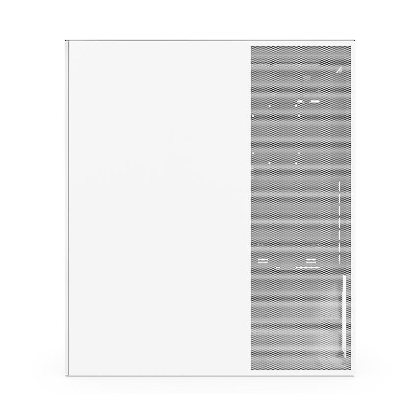 VỎ CASE MÁY TÍNH NZXT H7 FLOW (V2) ALL WHITE (MÀU TRẮNG/ ATX/ MID TOWER/ CM-H72FW-01)