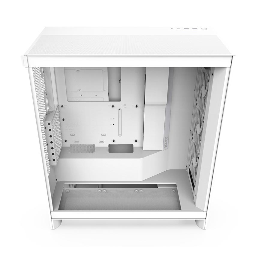 VỎ CASE MÁY TÍNH NZXT H7 FLOW (V2) ALL WHITE (MÀU TRẮNG/ ATX/ MID TOWER/ CM-H72FW-01)