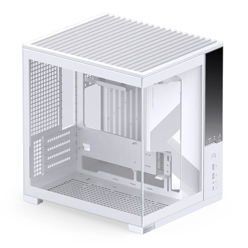 VỎ CASE JONSBO D34 WHITE (MÀU TRẮNG/ M-ATX/ HỖ TRỢ TẢN AIO 240MM)