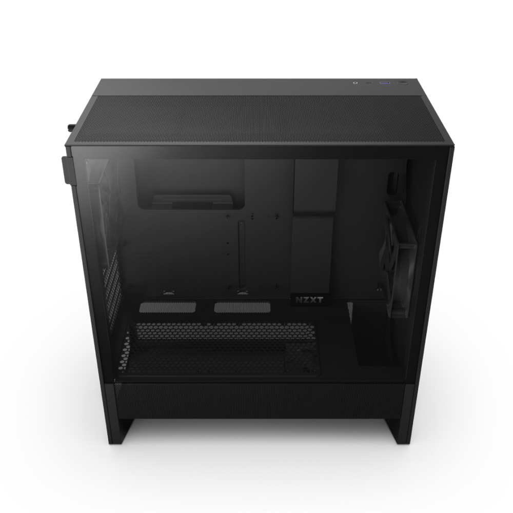VỎ CASE MÁY TÍNH NZXT H5 FLOW (V2) ALL BLACK (MÀU ĐEN/ ATX/ MID TOWER/ CC-H52FB-01)
