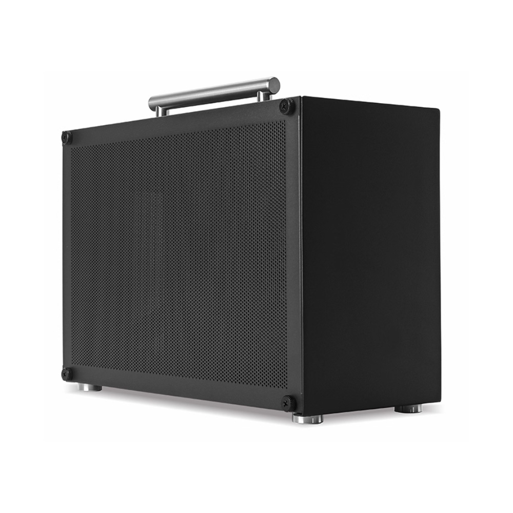 VỎ CASE METALFISH T60 BLACK MESH (MÀU ĐEN/ MẶT HÔNG LƯỚI/ MINI-ITX)