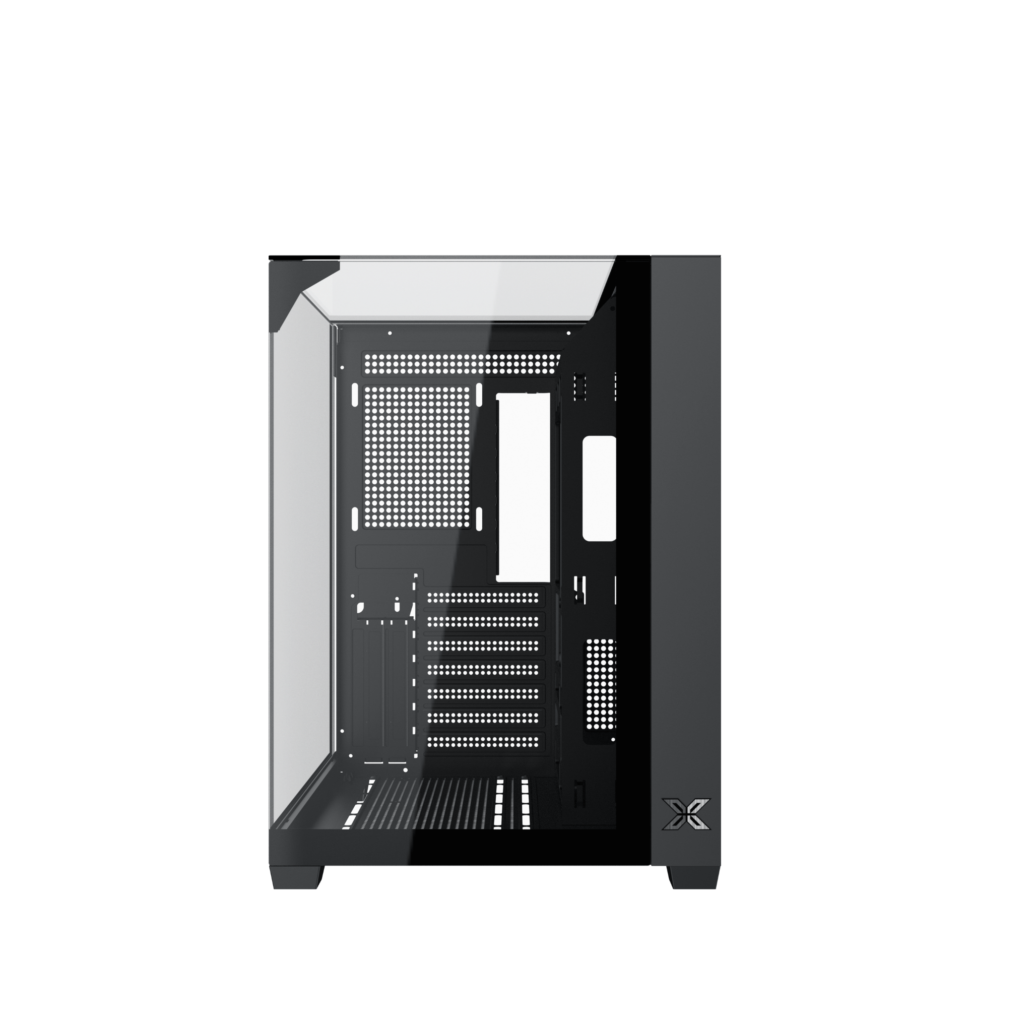 VỎ CASE MÁY XIGMATEK OCEAN II (MÀU ĐEN/ ATX/ KHÔNG KÈM FAN)