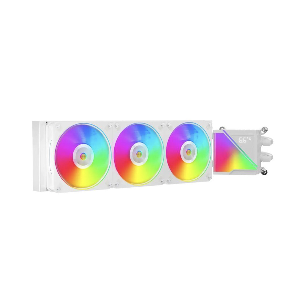 TẢN NHIỆT AIO JUNGLE LEOPARD STELLAR REALM 360 WHITE (MÀU TRẮNG/ DIGITAL/ LED ARGB)