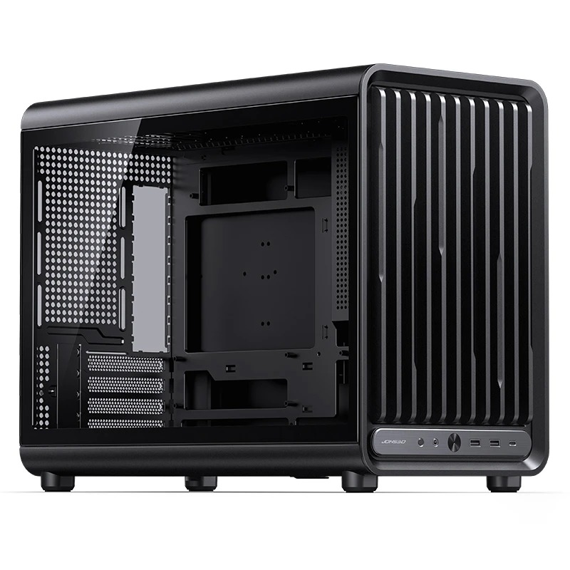 VỎ CASE JONSBO D33 BLACK (MÀU ĐEN/ M-ATX/ HỖ TRỢ TẢN AIO 360MM)