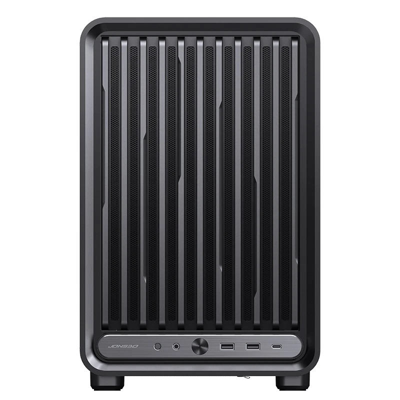 VỎ CASE JONSBO D33 BLACK (MÀU ĐEN/ M-ATX/ HỖ TRỢ TẢN AIO 360MM)