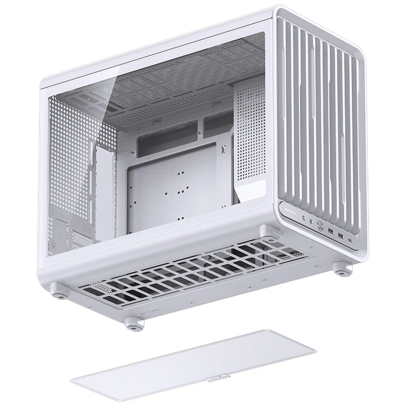 VỎ CASE JONSBO D33 WHITE (MÀU TRẮNG/ M-ATX/ HỖ TRỢ TẢN AIO 360MM)