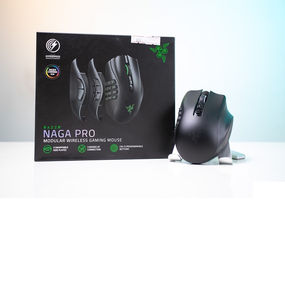Chuột Gaming - Chuột không dây Razer Naga Pro hàng chính hãng BH 6 tháng