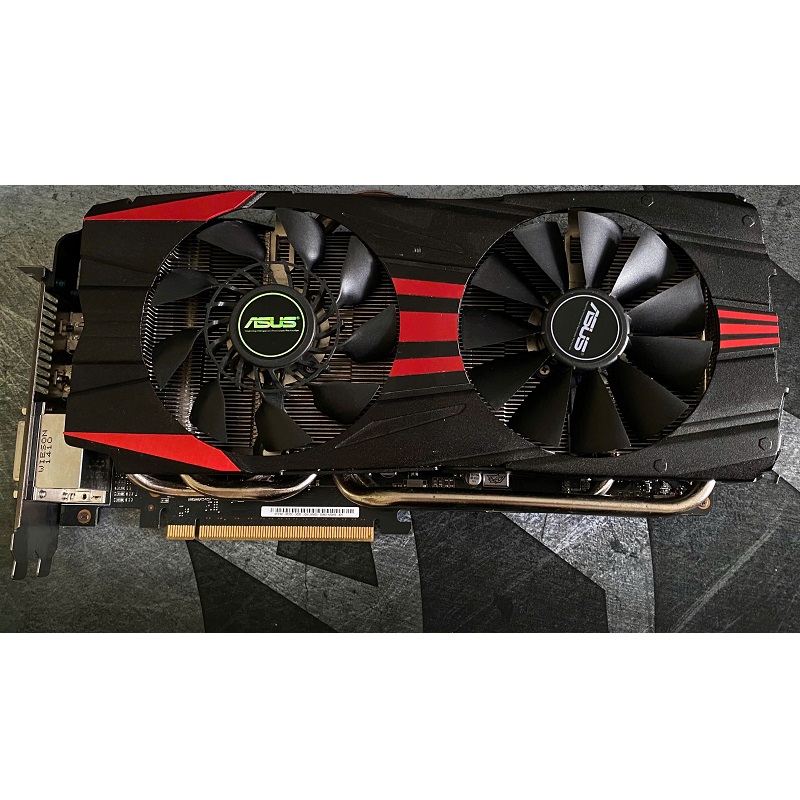 Card màn hình ASUS GTX 780 DirectCU II OC, 3GB GDDDR5 384bit, hàng zin tháo máy BH 6 tháng