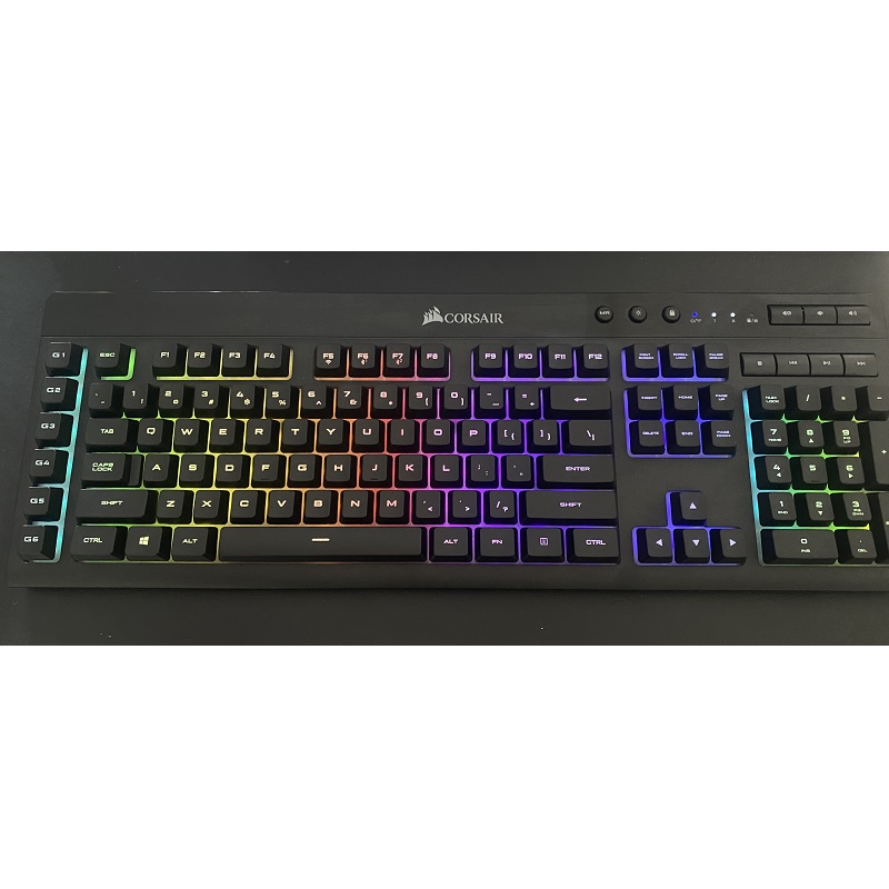 Bàn phím Gaming không dây CORSAIR K57, Bàn phím giả cơ hàng chính hãng BH 6 tháng